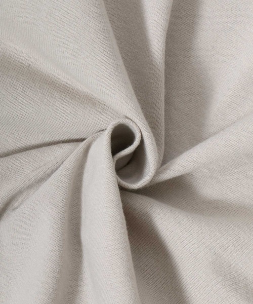 DISCUS（ディスカス）の「2026SS新色追加 DISCUS/ディスカス USAコットン ヘビーウェイト オーバーサイズ ロゴワッペン刺繍  Tスウェット Tトレーナー 半袖Tシャツ レディース メンズ（Tシャツ/カットソー・メンズ・オフホワイト/ブラック/グレイッシュベージュ/ピンクベージュ/オートミール/ネイビー/ダークグリーン/グレイッシュブルー/スミクロ・M/L/LL）」の11枚目の写真