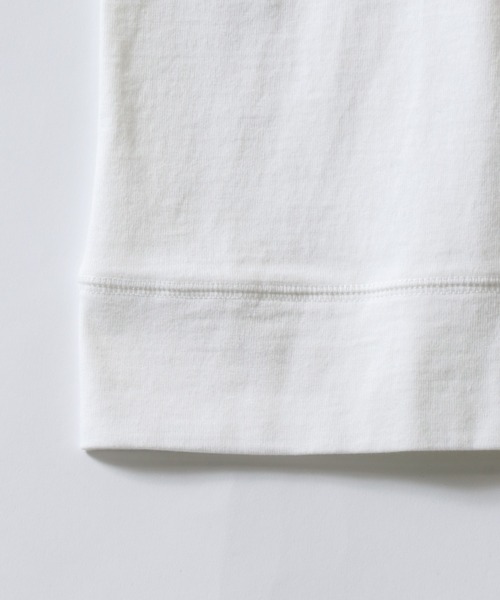 DISCUS（ディスカス）の「2026SS新色追加 DISCUS/ディスカス USAコットン ヘビーウェイト オーバーサイズ ロゴワッペン刺繍  Tスウェット Tトレーナー 半袖Tシャツ レディース メンズ（Tシャツ/カットソー・メンズ・オフホワイト/ブラック/グレイッシュベージュ/ピンクベージュ/オートミール/ネイビー/ダークグリーン/グレイッシュブルー/スミクロ・M/L/LL）」の16枚目の写真