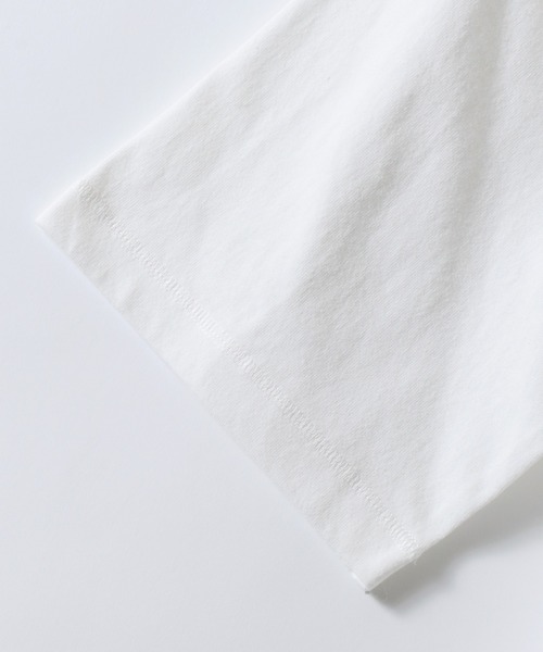 DISCUS（ディスカス）の「2026SS新色追加 DISCUS/ディスカス USAコットン ヘビーウェイト オーバーサイズ ロゴワッペン刺繍  Tスウェット Tトレーナー 半袖Tシャツ レディース メンズ（Tシャツ/カットソー・メンズ・オフホワイト/ブラック/グレイッシュベージュ/ピンクベージュ/オートミール/ネイビー/ダークグリーン/グレイッシュブルー/スミクロ・M/L/LL）」の14枚目の写真