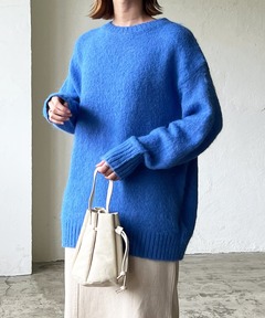 セール】Mohair Silk Fluffy プルオーバー（ニット/セーター