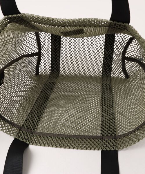 DISCUS（ディスカス）の「【DISCUS/ディスカス】メッシュトートバッグ（トートバッグ・レディース・ブルー/グレー/カーキ/ブラック/パープル・FREE）」の7枚目の写真