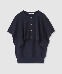 ANAYI(アナイ) アンサンブル レディース - 黒 ANAYI（アナイ） ブルゾン アウター サマースムースブルゾン