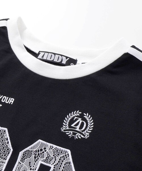 ZIDDY（ジディ）の「【 ニコ☆プチ 掲載 】ナンバーTシャツ(130~160cm)（Tシャツ/カットソー・キッズ・ホワイト/ブラック・150cm/FREE/140cm/130cm）」の11枚目の写真