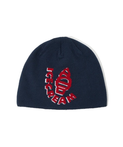 ICECREAM(アイスクリーム)の「JACQUARD BEANIE ICECREAM(ニットキャップ/ビーニー・メンズ・ブラック/ネイビー/グリーン・ONE SIZE)」の3枚目の写真