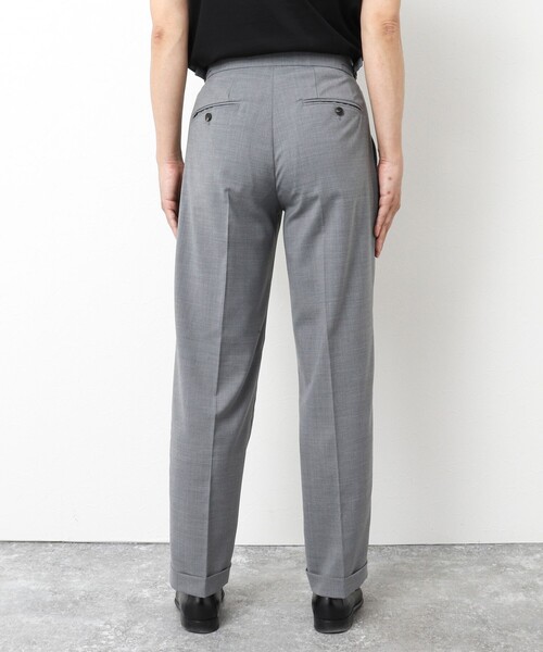 NOLLEY’S(ノーリーズ)の「NSN アジャスター付2タックスラックス 25SS(スラックス・メンズ・グレー/ブラック/チャコールグレー・S/M/L/XL)」の9枚目の写真