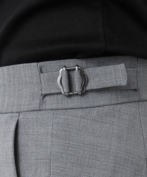 NOLLEY’S(ノーリーズ)の「NSN アジャスター付2タックスラックス 25SS(スラックス・メンズ・グレー/ブラック/チャコールグレー・S/M/L/XL)」の12枚目の写真