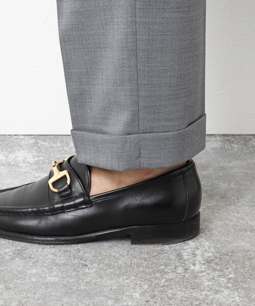 NOLLEY’S(ノーリーズ)の「NSN アジャスター付2タックスラックス 25SS(スラックス・メンズ・グレー/ブラック/チャコールグレー・S/M/L/XL)」の14枚目の写真