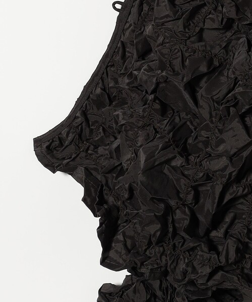 【美品】BEAUTY＆YOUTH ポリエステルシャーリングブルゾン　ブラック ポリエステル シャーリング ブルゾン