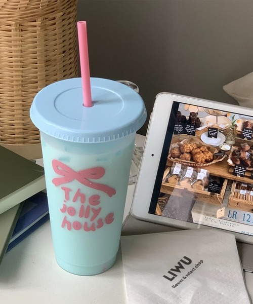 girly logo tumbler（グラス/マグカップ/タンブラー）｜Made in