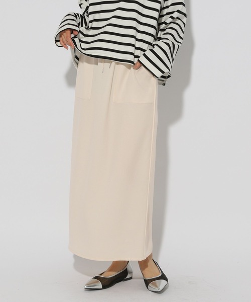 Elura(エルーラ)の「ヴィンテージツイルクロススカート<低身長サイズあり>/323302(スカート・レディース・グレイッシュベージュ/アイボリー/チャコールグレー・FREE(S)/MEDIUM/LARGE)」の15枚目の写真