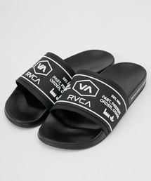RVCA | RVCA メンズ CHAINMAIL SHOWER SLIDE ファッションサンダル 【2025年春夏モデル】/ルーカスライドサンダル・シャワサン(シャワーサンダル)(サンダル)