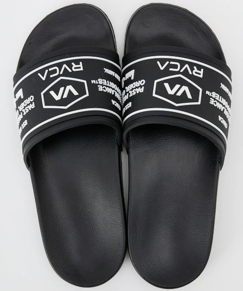 RVCA(ルーカ)の「RVCA メンズ CHAINMAIL SHOWER SLIDE ファッションサンダル 【2025年春夏モデル】/ルーカスライドサンダル・シャワサン(シャワーサンダル)(サンダル・メンズ・ブラック系その他/ブラック/ブラック×ホワイト/オレンジ・10/9/8)」の11枚目の写真