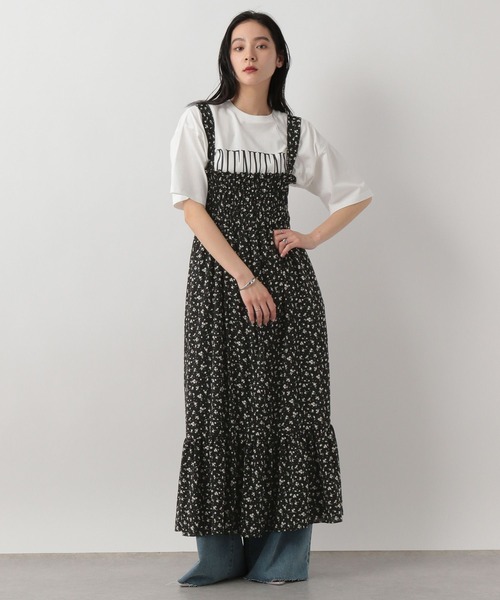 ワンピースまとめ売り セール】【WEB限定 Sサイズ】【WACLOTH】フリル切替ワンピース