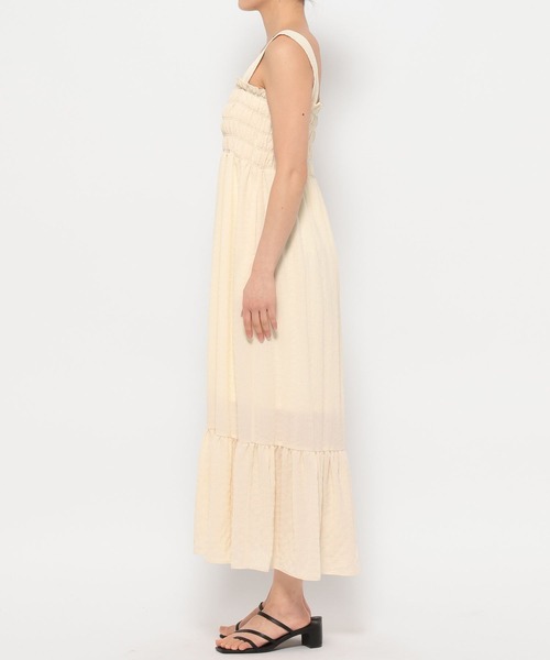 LOWRYS FARM（ローリーズファーム）の「シャーリングワンピース 292364