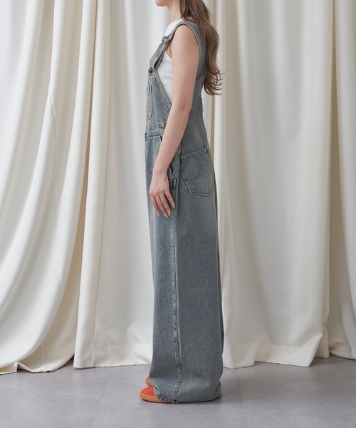 RAY CASSIN（レイカズン）の「オーバーオール（サロペット/オーバーオール・レディース・ホワイト/スカイブルー/ベージュ・FREE）」の13枚目の写真