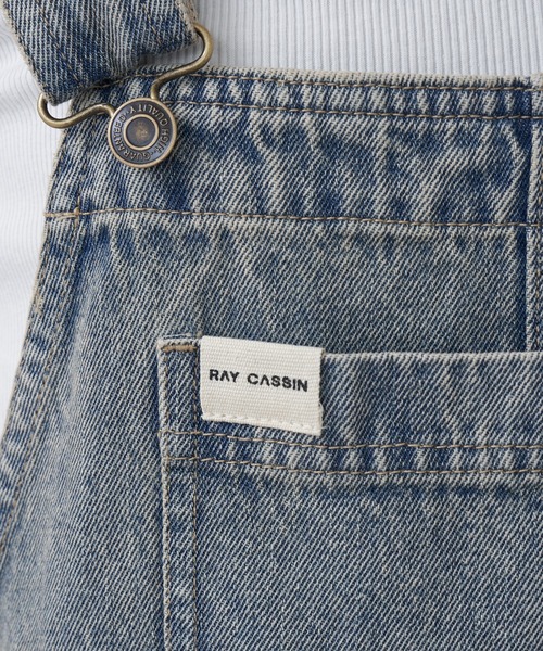 RAY CASSIN（レイカズン）の「オーバーオール（サロペット/オーバーオール・レディース・ホワイト/スカイブルー/ベージュ・FREE）」の8枚目の写真
