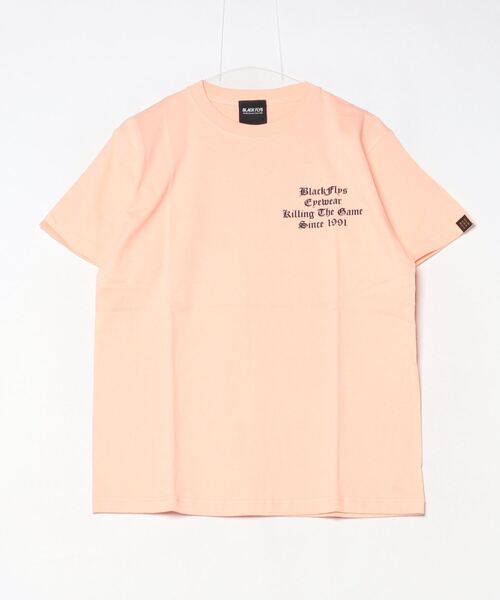 BLACK FLYS(ブラックフライズ)の「【BLACK FLYS】 KILLING THE GMAE OE S/S TEE(Tシャツ/カットソー・メンズ・イエロー系その他/ブラック・X-LARGE/LARGE/MEDIUM)」の1枚目の写真