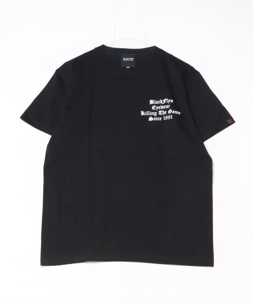 BLACK FLYS(ブラックフライズ)の「【BLACK FLYS】 KILLING THE GMAE OE S/S TEE(Tシャツ/カットソー・メンズ・イエロー系その他/ブラック・X-LARGE/LARGE/MEDIUM)」の2枚目の写真
