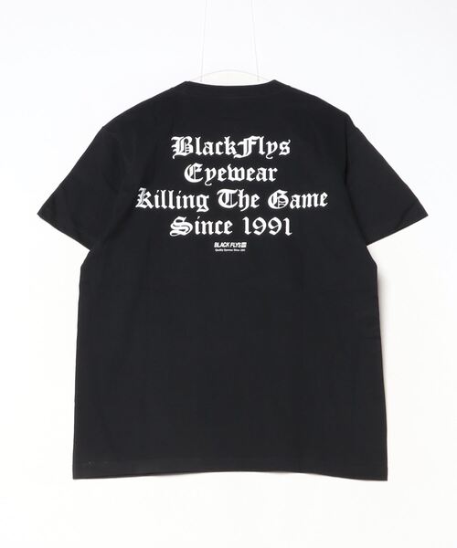 BLACK FLYS(ブラックフライズ)の「【BLACK FLYS】 KILLING THE GMAE OE S/S TEE(Tシャツ/カットソー・メンズ・イエロー系その他/ブラック・X-LARGE/LARGE/MEDIUM)」の3枚目の写真