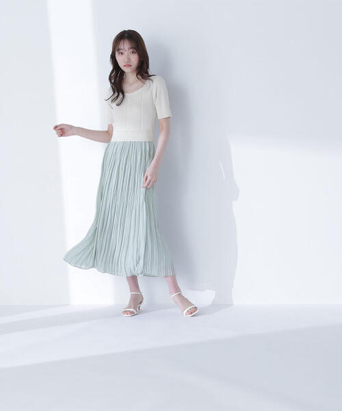 新品タグ付き　NATURAL BEAUTY BASIC ワンピース PS 完売 N.Natural Beauty Basic ワンピース 「PS/低身長サイズ」タック