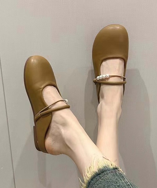 shoes365(シューズスリーシックスファイヴ)の「【shoes 365】パールデザインストラップミュールシューズ (SS)(スリッポン・レディース・オフホワイト/ベージュ・22.5cm/23.5cm/24.5cm/23.0cm/24.0cm/25.0cm)」の14枚目の写真