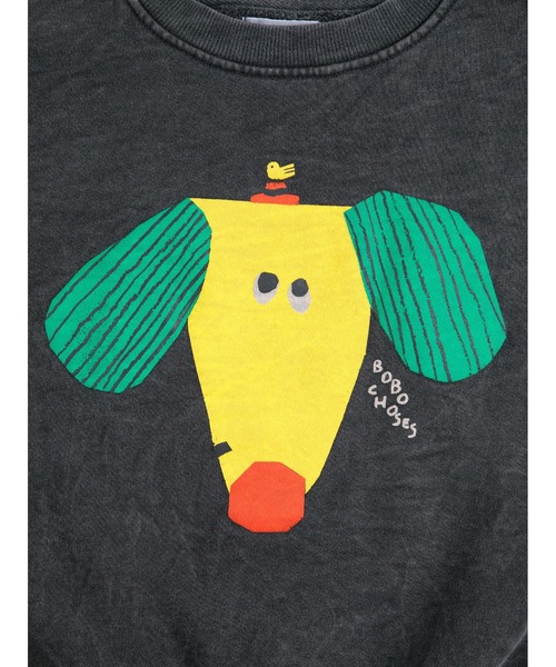 BOBO CHOSES（ボボショーズ）の「Happy Dog sweatshirt（スウェット