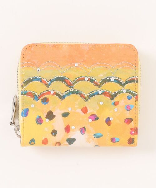 折財布　ツモリチサト　カラフルレオパード
