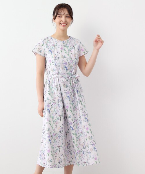 ☆未使用級 ローラアシュレイ ロングワンピース 花柄❤︎ フレア