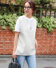 B:MING by BEAMS（ビーミングバイビームス）の「カット メルトン ベスト（S～M）（ベスト）」