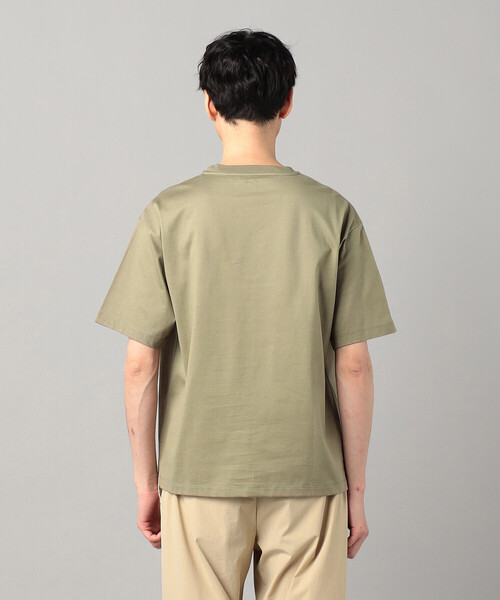 β MEN(ベータメン)の「窓柄プリント Tシャツ(Tシャツ/カットソー・メンズ・カーキ/アイボリー・M/L)」の11枚目の写真