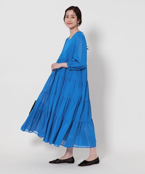 UNITED ARROWS（ユナイテッドアローズ）の「Vネック ティアード