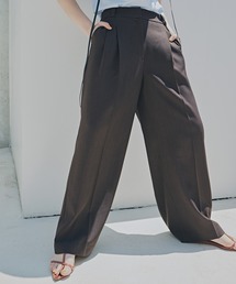 N.（N. Natural Beauty Basic） | ツータックワイドパンツ(その他パンツ)