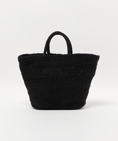 トートバッグバッグ Abaca Tote Bag beautiful people（ビューティフルピープル）の「abaca knitting