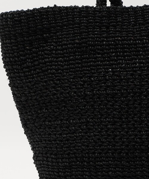 UNITED ARROWS ダブル ハンドル ABACA トートバッグ　ブラウン UNITED ARROWS ダブル ハンドル ABACA トートバッグ ブラウン