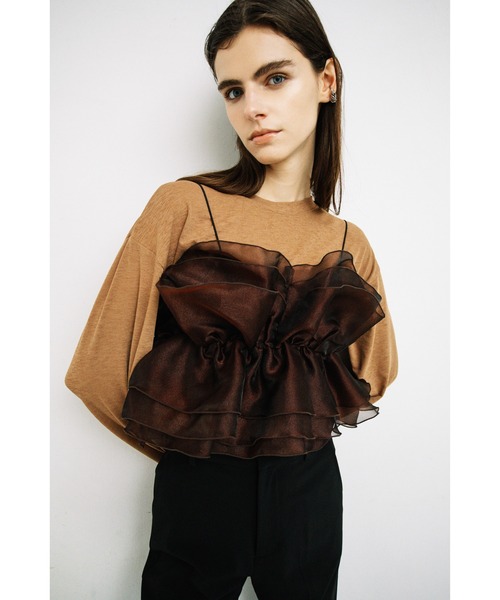 キャミソール ブロードフリルキャミソール UNITED ARROWS LTD. OUTLET｜<ASTRAET>コンビ フリル