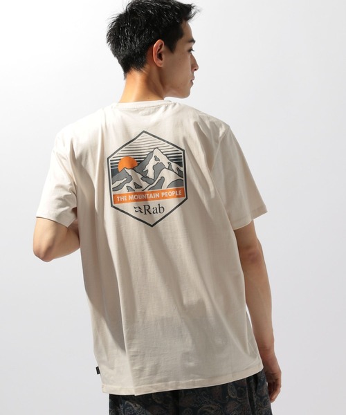 T*S様 ラブブ RAB(ラブ)】Stance Mountain Peak Tee（Tシャツ/カットソー）｜RAB