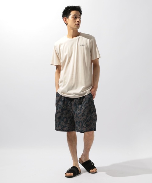 Rab（ラブ）の「【RAB(ラブ)】Stance Mountain Peak Tee（Tシャツ/カットソー・メンズ・グレー/アイボリー/チャコール・X-LARGE）」の8枚目の写真