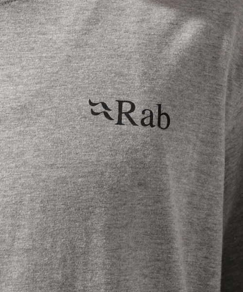 Rab（ラブ）の「【RAB(ラブ)】Stance Mountain Peak Tee（Tシャツ/カットソー・メンズ・グレー/アイボリー/チャコール・X-LARGE）」の11枚目の写真
