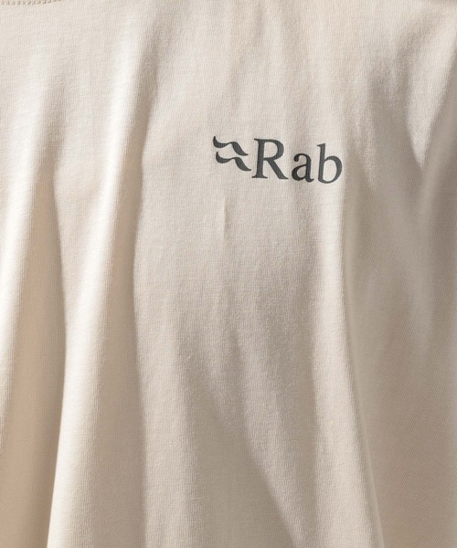 Rab（ラブ）の「【RAB(ラブ)】Stance Mountain Peak Tee（Tシャツ/カットソー・メンズ・グレー/アイボリー/チャコール・X-LARGE）」の15枚目の写真