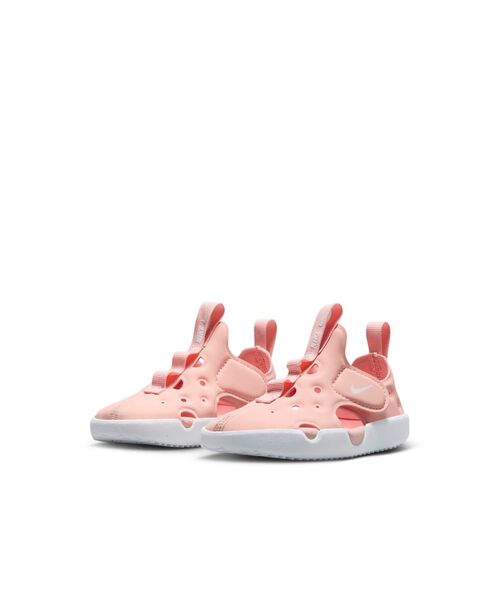 NIKE（ナイキ）の「ナイキ サンレイ プロテクト 4 ベビーサンダル / Nike Sunray Protect 4 Baby/Toddler Sandals HF6278-600 Echo Pink（サンダル・キッズ・ピンク系その他・11/12/13/14/15 /9/16/8/10）」の5枚目の写真
