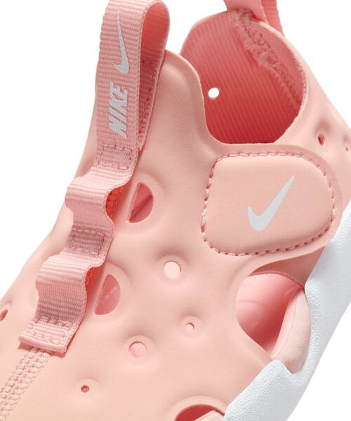 NIKE（ナイキ）の「ナイキ サンレイ プロテクト 4 ベビーサンダル / Nike Sunray Protect 4 Baby/Toddler Sandals HF6278-600 Echo Pink（サンダル・キッズ・ピンク系その他・11/12/13/14/15 /9/16/8/10）」の7枚目の写真