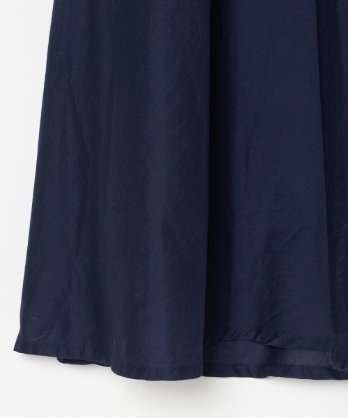 HELIOPOLE(エリオポール)の「COTTON LAWN FLARED SKIRT(スカート・レディース・カーキ/ネイビー・36/38)」の7枚目の写真