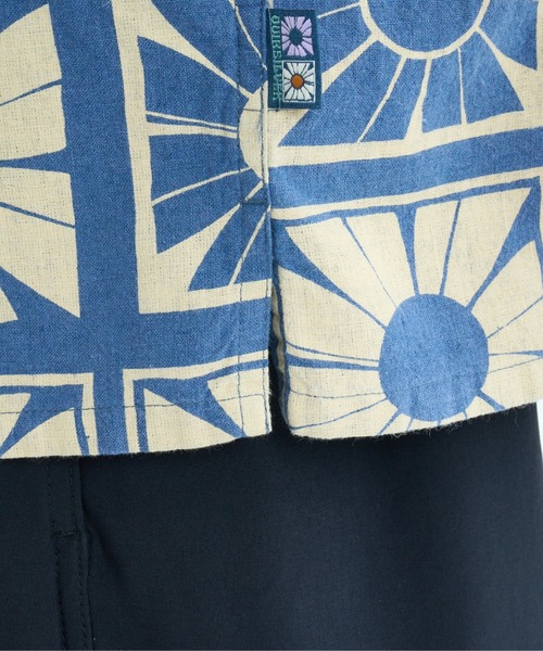 Quiksilver(クイックシルバー)の「SCHANK SS SHIRT /クイックシルバー総柄オープンカラー半袖シャツ(シャツ/ブラウス・メンズ・イエロー・SMALL/MEDIUM/LARGE/X-LARGE)」の7枚目の写真