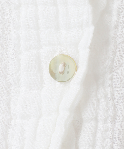 plage(プラージュ)の「《追加》LES ATELIERS FRANCAIS DE CONFECTION 別注 OVER シャツ(シャツ/ブラウス・レディース・ホワイト/ブラックミックス・FREE)」の20枚目の写真