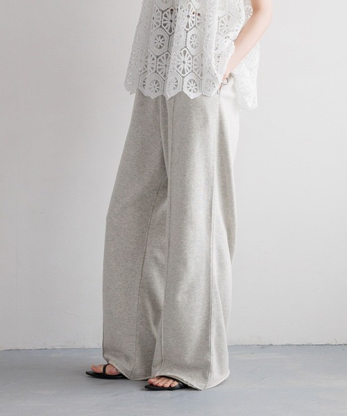 LOWRYS FARM（ローリーズファーム）の「スウェットワイドパンツ　 491979（スウェットパンツ・レディース・ネイビー/グレー/アイボリー/グレー系その他/ブルー系その他・MEDIUM/LARGE）」の11枚目の写真