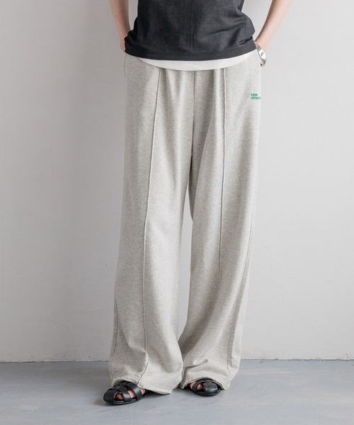 LOWRYS FARM（ローリーズファーム）の「スウェットワイドパンツ　 491979（スウェットパンツ・レディース・ネイビー/グレー/アイボリー/グレー系その他/ブルー系その他・MEDIUM/LARGE）」の16枚目の写真