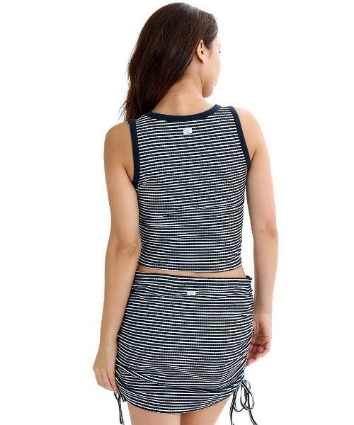 BILLABONG(ビラボン)の「BILLABONG レディース BABY FIT RIB BRA CUP TANK タンクトップ 【2025年夏モデル】/ビラボンカップ付きボーダーリブタンクトップ(タンクトップ・レディース・ブラウン系その他/ブラック/レッド・MEDIUM)」の16枚目の写真