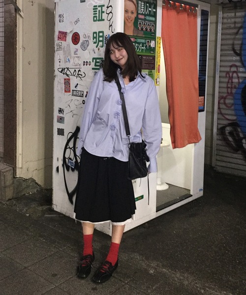 Judin（ジュディン）の「【ベルトSET】Belted layered pleats midi