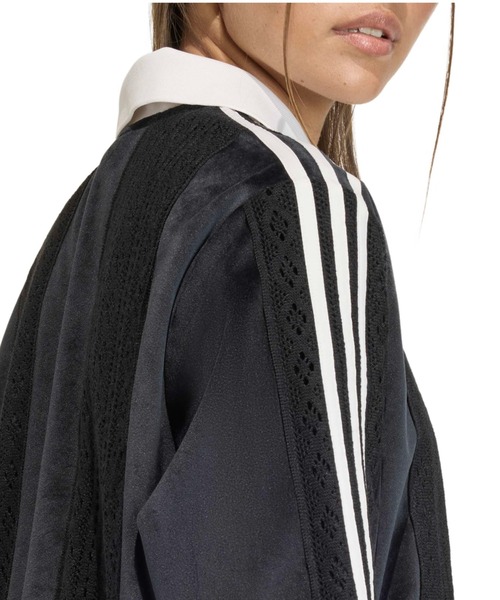 adidas(アディダス)の「adidas WINTERIZED LS JERSEY / アディダス ウィンターライズド ロングスリーブ サッカージャージ(ジャージ・レディース・ブラック・L/M/S)」の6枚目の写真