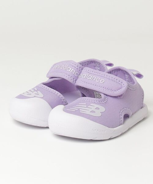 NEW BALANCE（ニューバランス）の「CRSR v1 Sandal（サンダル・キッズ・ブルー/パープル・14.0cm/15.0cm/16.0cm）」の4枚目の写真